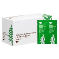 アスクル・ロハコ限定 ごま入り わかめスープ 30食入 1セット（1箱×3）オリジナル 個包装 大容量 ポタージュ オリジナル