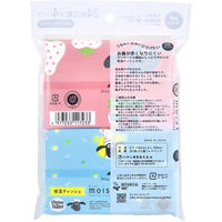 ハヤシ商事 保湿ティシュ モイストファミリー ひつじのショーン 24枚(12組)×4パック 4977033117233 1袋(4個入)（直送品）