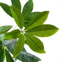 【軒先渡し】URBAN フェイクグリーン パキラ 幅800×奥行800×高さ1800mm グレー PAC-180GY 1台（直送品）