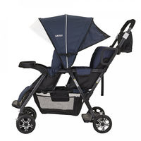 カトージ 二人でゴー用リアシート フットサポート付(ネイビー) 42410 1個（直送品）