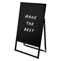 常磐精工 ブラックバリウススタンド看板 ブラックボード B2片面 アームキャスターセット BVASKBB-B2K-KSET 1台（直送品）