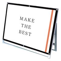 常磐精工 ポスター用スタンド看板 A0横ロウ片面ブラック アームキャスターセット PSSK-A0YLKB-KSET 1台（直送品）