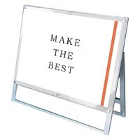 常磐精工 ポスター用スタンド看板 B1横ロウ片面ホワイト アームキャスターセット PSSK-B1YLKW-KSET 1台（直送品）