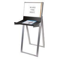 常磐精工 ラックスタンド看板 A3横ブラック アームキャスターセット RASK-A3YB-KSET 1台（直送品）