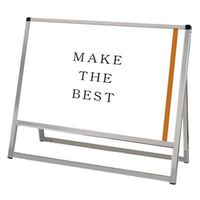 常磐精工 バリウススタンド看板 A1横片面 アームキャスターセット VASKAC-A1YK-KSET 1台（直送品）