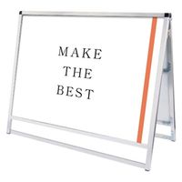 常磐精工 バリウススタンド看板 A0横ロウ両面 アームキャスターセット VASKAC-A0YLR-KSET 1台（直送品）