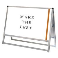 常磐精工 バリウススタンド看板 A1横両面 アームキャスターセット VASKAC-A1YR-KSET 1台（直送品）