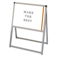 常磐精工 バリウススタンド看板 A2横片面 アームキャスターセット VASKAC-A2YK-KSET 1台（直送品）