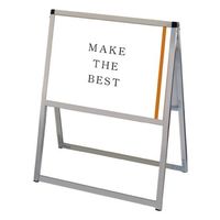 常磐精工 バリウススタンド看板 A2横両面 アームキャスターセット VASKAC-A2YR-KSET 1台（直送品）