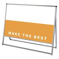 常磐精工 バリウススタンド看板 アルミ複合板1200×900片面 アームキャスターセット VASKAP-1200X900K-KSET 1台（直送品）