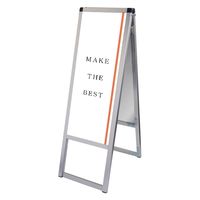 常磐精工 バリウススタンド看板 A3縦縦両面 アームキャスターセット VASKAC-A3TTR-KSET 1台（直送品）