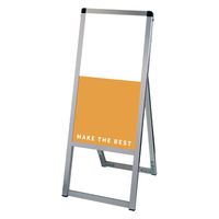 常磐精工 バリウススタンド看板 アルミ複合板 300×600片面 アームキャスターセット VASKAP-300X600K-KSET 1台（直送品）