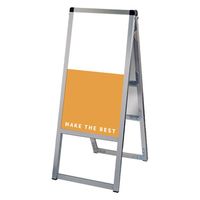 常磐精工 バリウススタンド看板 アルミ複合板 300×600両面 アームキャスターセット VASKAP-300X600R-KSET 1台（直送品）