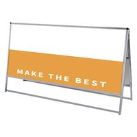 常磐精工 バリウススタンド看板 アルミ複合板1800×900両面 アームキャスターセット VASKAP-1800X900R-KSET 1台（直送品）