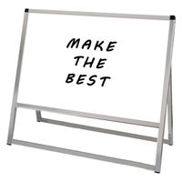 常磐精工 バリウススタンド看板 ホワイトボード A1横片面 アームキャスターセット VASKWB-A1YK-KSET 1台（直送品）