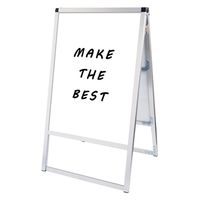 常磐精工 バリウススタンド看板 ホワイトボード B1両面 アームキャスターセット VASKWB-B1R-KSET 1台（直送品）