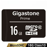 GIGASTONE microSDHCカード 16GB クラス10 SD変換アダプター付き GJM10/16G 1枚