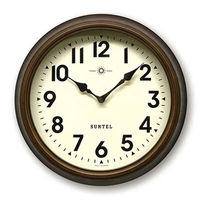 さんてる レトロアンティーク 掛け時計 直径285mm QL714_A 1個（直送品）