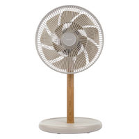 QUADS DCリビングサーキュレーターファン SMARTAIR DC グレージュウッド QS539GW 1台（直送品）