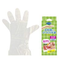 【使いきり手袋】エステー ファミリー　お料理にぴったり手袋　SMサイズ　半透明100枚 ST760725 1箱（100枚）