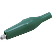 朝日電器 シールドクリップL緑 HK-SK03H(G) 1個（わけあり品）