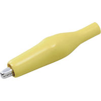 朝日電器 シールドクリップL黄 HK-SK03H(Y) 1個（わけあり品）