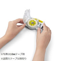 カシオ KL-LE900専用 ラテコ12ミリ幅テープ用アダプター TA-12N 1個（わけあり品）