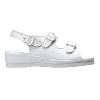 ストリックスデザイン フィットクッションナースサンダル(2本バンド) ホワイト Sサイズ SK-015 1足　サンダル（わけあり品）