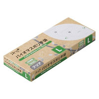 宇都宮製作 プロプラスバイオマスポリ手袋(クリア) L LPE0141SE-TBL 1箱(100枚入)（わけあり品）