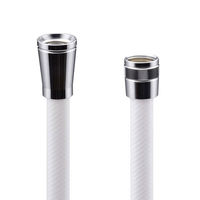 カクダイ シャワーホース1.6m(ホワイト) GA-FF003 1本（わけあり品）