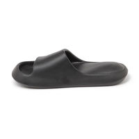 【LAKOLE/ラコレ】 シャワーサンダル M（24～25cm） ブラック（わけあり品）