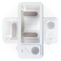 ハック ワイヤレススピーカー 防滴スマホケース HAC-3861A 1台（わけあり品）