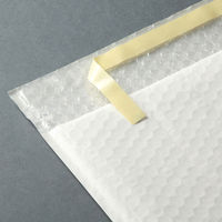 「現場のチカラ」 クッション封筒 A4用 白 1セット（10枚入） 酒井化学工業 オリジナル（わけあり品）