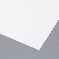 アスクル 色画用紙 しろ 八つ切り 1袋（100枚入） オリジナル（わけあり品）