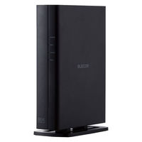 無線LAN ルーター親機 WiFi6 1201+300Mbps IPv6 ブラック WRC-X1500GS-B エレコム 1個（わけあり品）