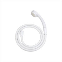 カクダイ シルキーシャワーホースセット(ホワイト) GA-FH018 1個（わけあり品）