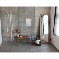 ICHIBA タワーハンガー 幅390×奥行380×高さ1770ｍｍ アイボリー H-3828IV 1台（直送品）