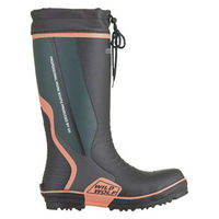 【作業用長靴】 オカモト ワイルドウルフ　安全長靴　先芯・踏み抜き防止板入り RMT-73043 XL  3L(28cm) 1足（わけあり品）