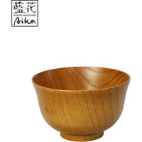 小汁椀 木製 食洗器対応 1個 ワールド・クリエイト（わけあり品）