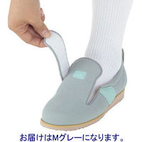 徳武産業 ダブルマジックII Mグレー L 1足（わけあり品）