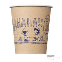 サンナップ 未晒し紙コップ スヌーピー 205ml（7オンス） 1セット（60個：30個入×2袋） オリジナル