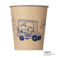 サンナップ 未晒し紙コップ スヌーピー 150ml（5オンス） 1箱（2250個：25個入×90袋） オリジナル