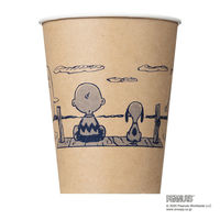 サンナップ 未晒し紙コップ スヌーピー 275ml（9オンス） 1箱（2250個：30個入×75袋） オリジナル