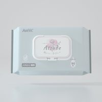 ベビーAtsude手口ふきシート90枚 新生児から ノンアルコール 無香料 1個（90枚入）