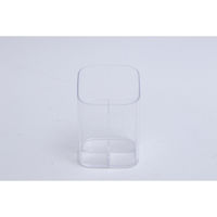 不二貿易 PSコスメ収納 3仕切りブラシスタンド 14385 1個