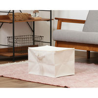 不二貿易 魅せる収納ボックス 蓋付 52865 1個