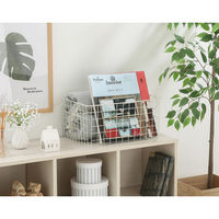 不二貿易 スタッキングワイヤーバスケット WH 37x26x18 26685 1個