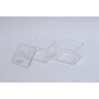 不二貿易 PSコスメ収納 蓋つき小物入れ2段 14378 1個