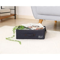 不二貿易 LB デニム調インナーボックス 横ハーフ蓋付 67312 1個