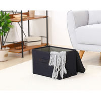 不二貿易 LB デニム調インナーボックス 蓋付 67310 1個